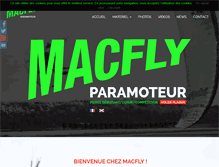 Tablet Screenshot of macflyparamoteur.com